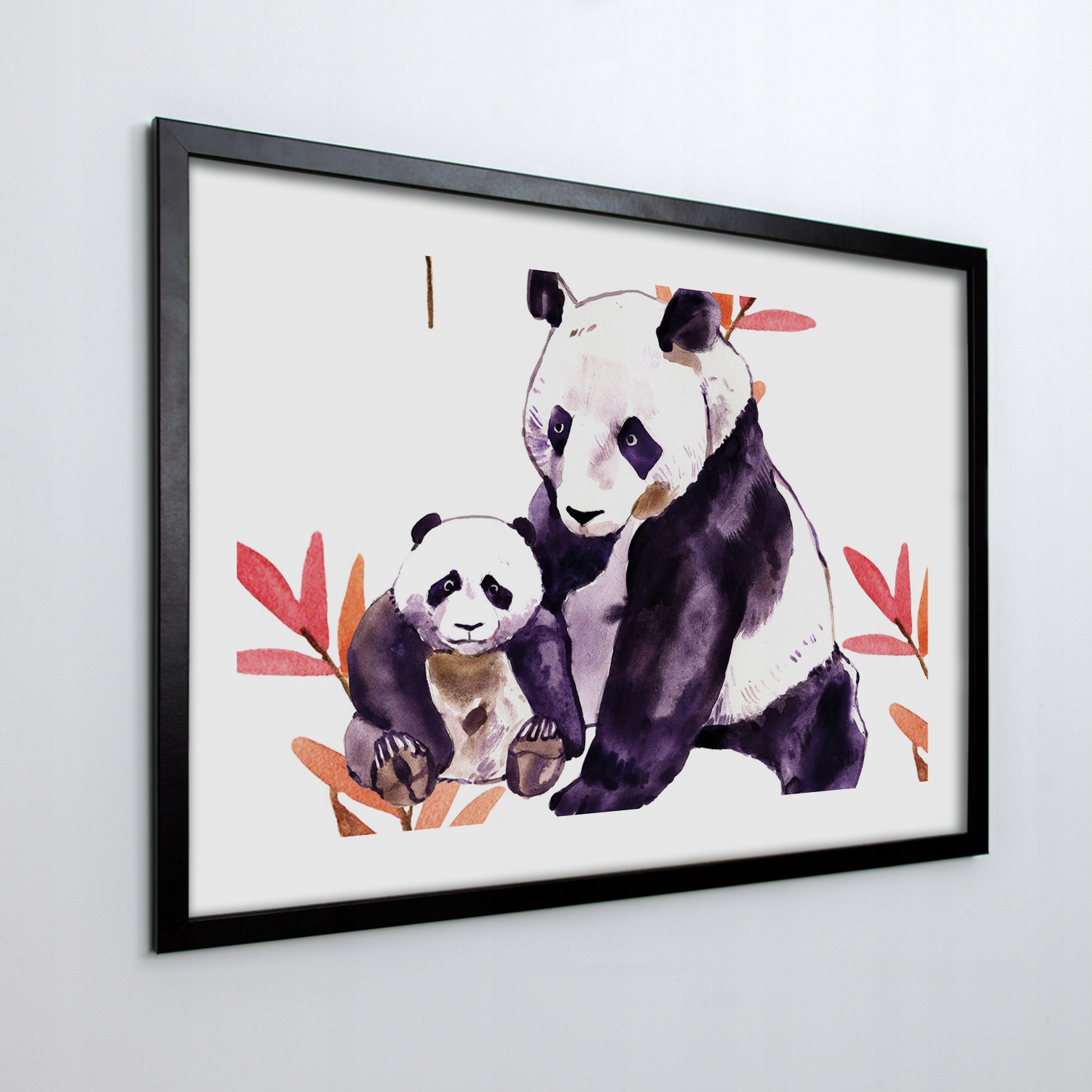 Obraz v ráme na stenu Medveď panda 70x50 cm