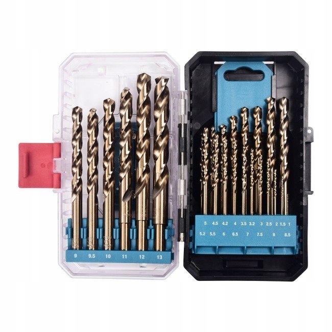 Zestaw 25 wierteł do metalu Erbauer