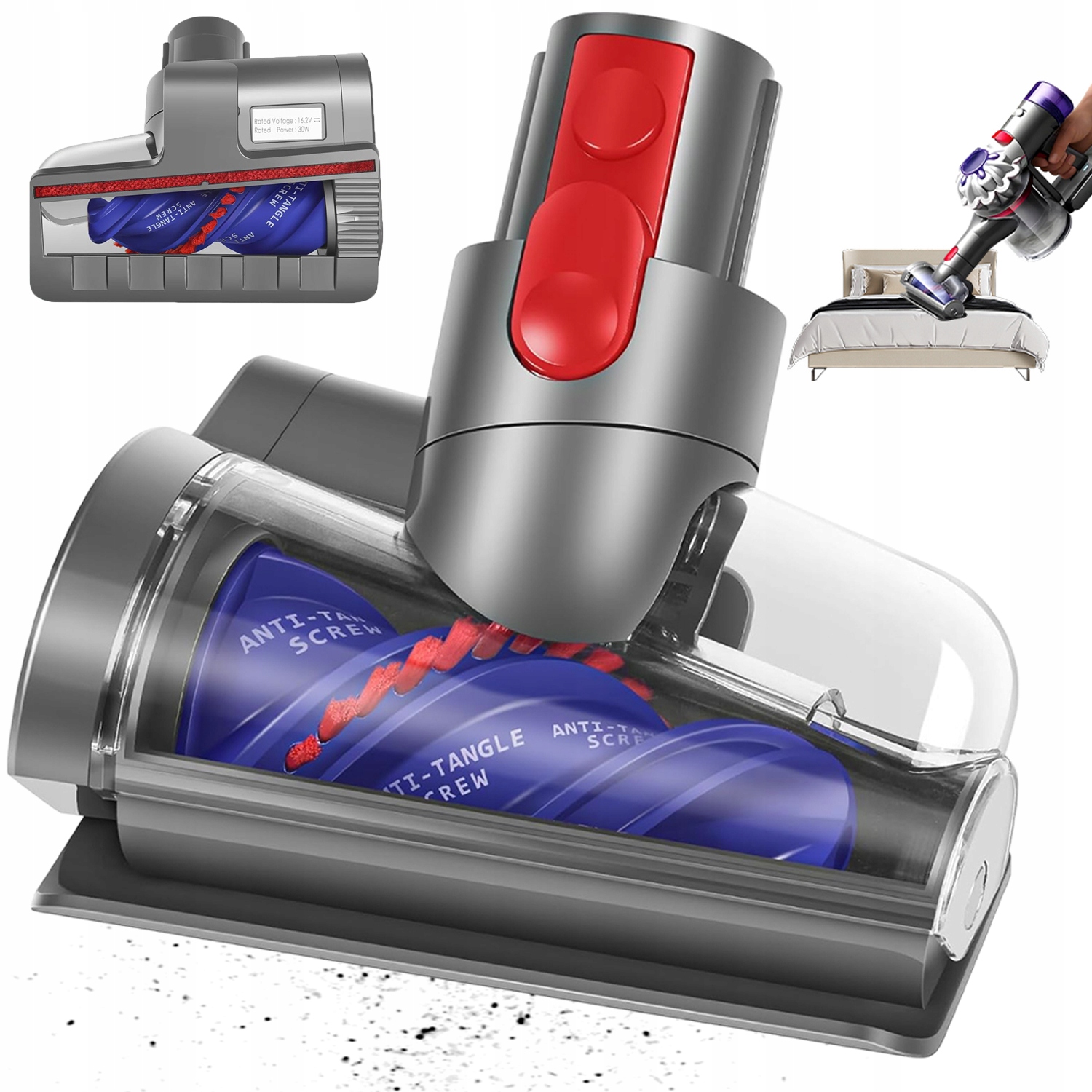 Turbokartáč Proti Zamotání Pro Ds V15 V11 V10 V8 V7, Odolné Příslušenství