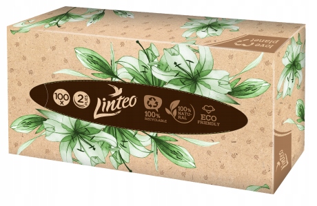 

Chusteczki higieniczne Linteo 100 szt dwuwarstwowe