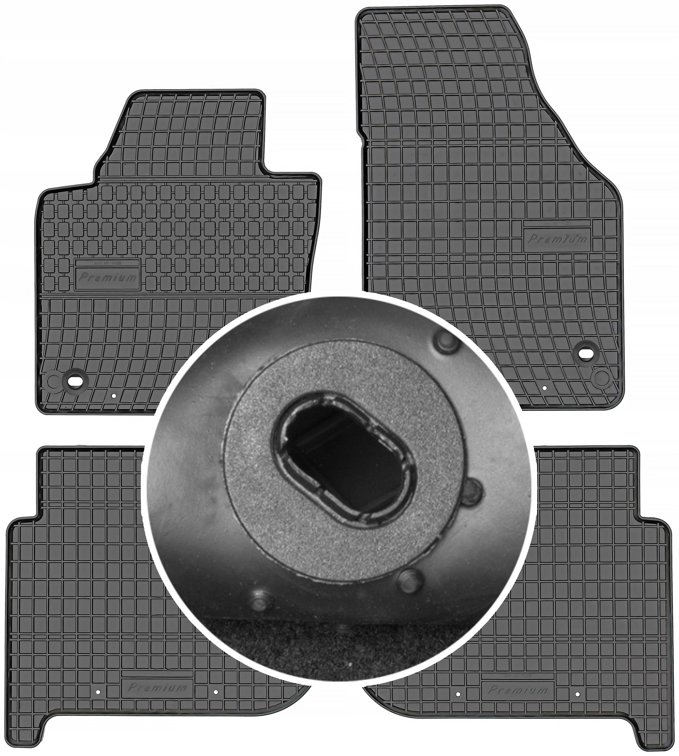 

Vw Touran I 2003-2010 Dywaniki Guma
