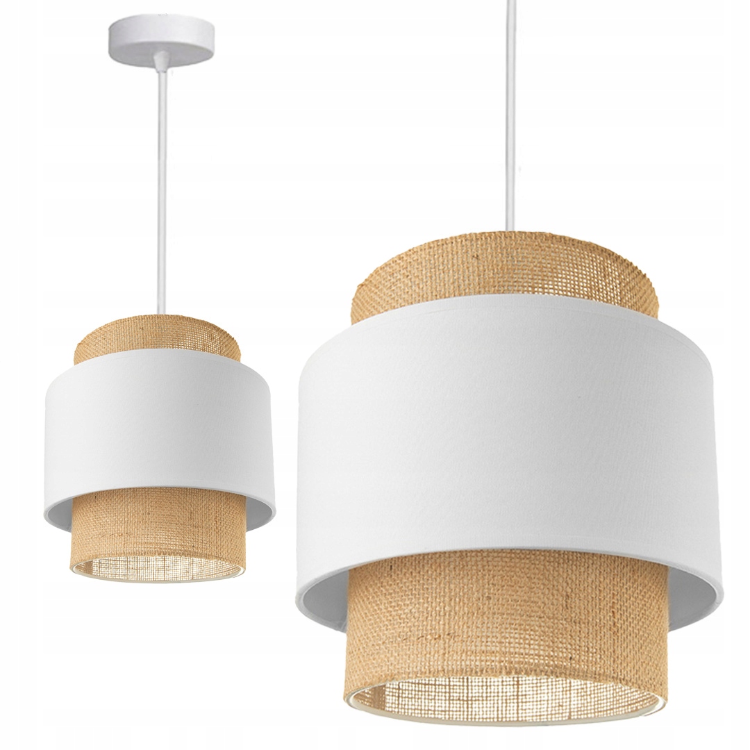 LAMPA SUFITOWA LED WISZĄCA ŻYRANDOL BOHO LOFT E27 20 CM ZWIS