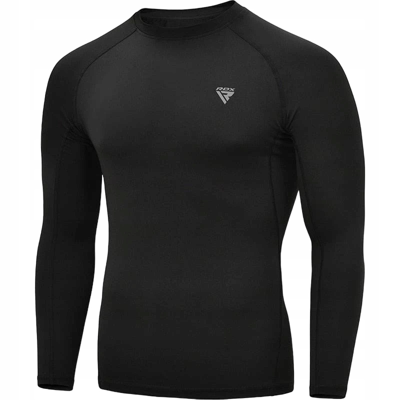 Koszulka Rashguard Długi Rękaw Rdx T15 Rdx XXL Czarny