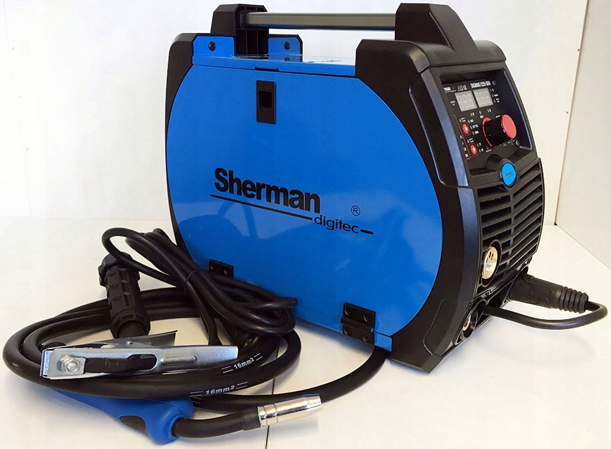 Spawarka Sherman MIG 220A GDS MIGOMAT Synergia Metody spawania MIG/MAG MMA TIG