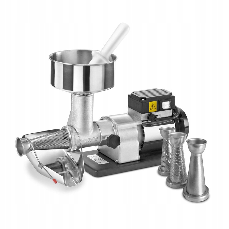 Niezawodna elektryczna wyciskarka do pomidorów, owoców i warzyw Tre Spade