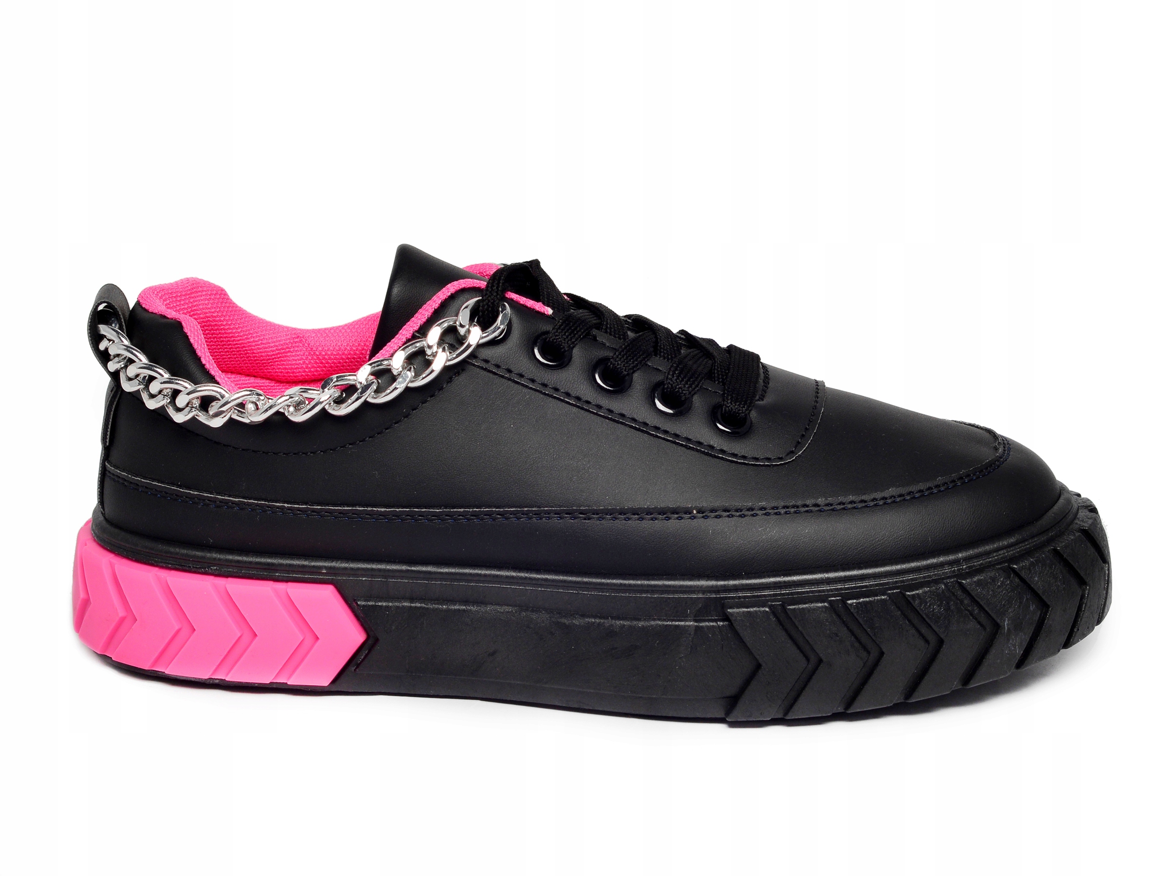 BUTY SPORTOWE ADIDASY EKO SKÓRA NA PLATFORMIE Marka bez marki