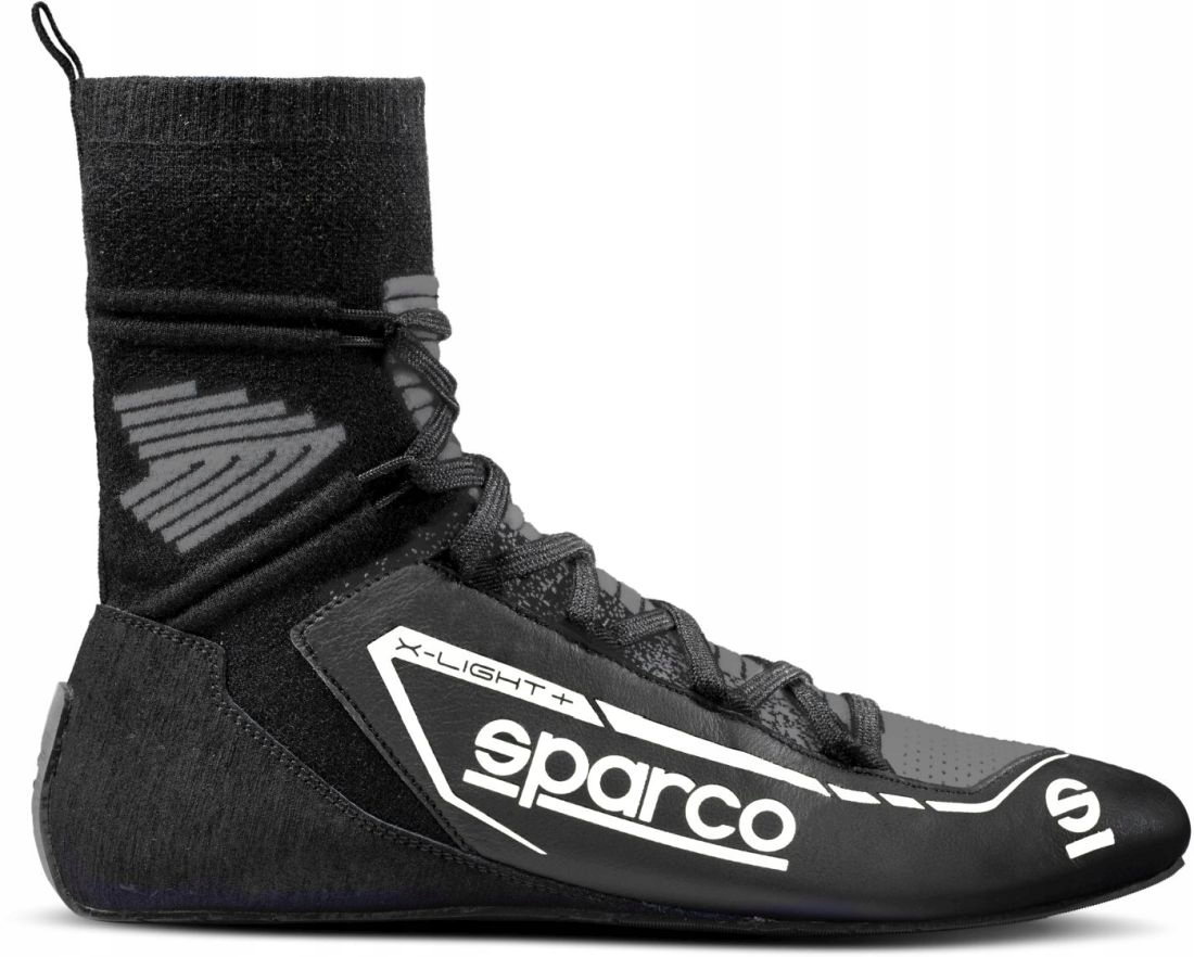 Rallyové topánky Sparco X-Light+ homologácia Fia čierne veľkosť 44