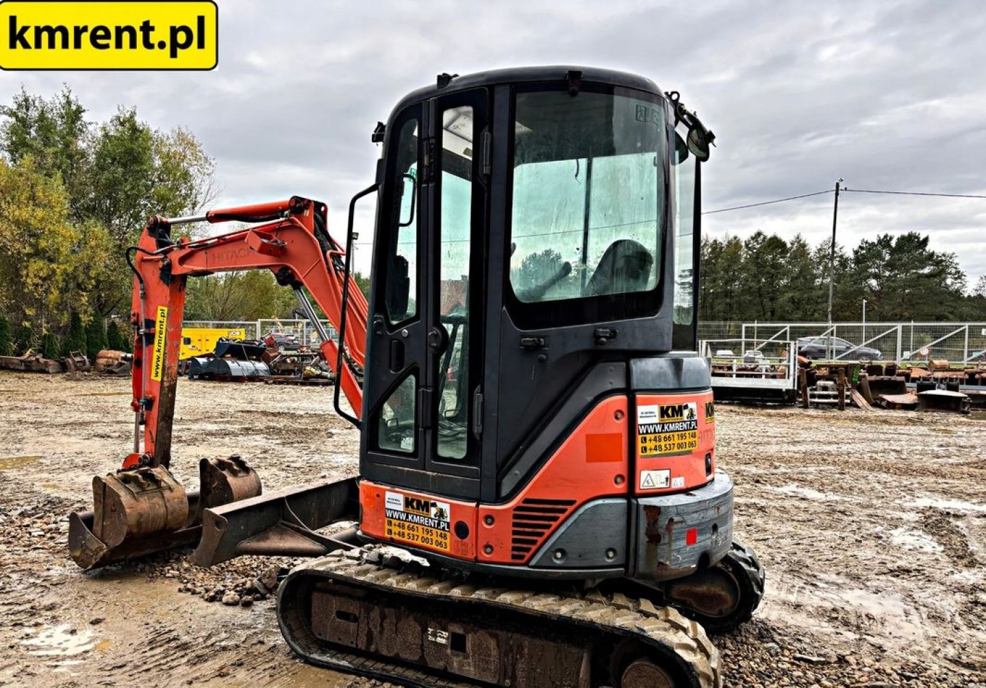 Hitachi ZX 27 U-2 MINI-KOPARKA 2009R. JXB 8025 8030 CAT 302.5