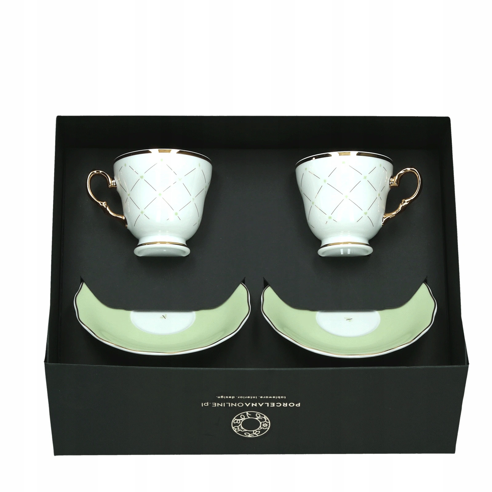 Sada šálok na kávu Alaska Circus Green Ćmielów