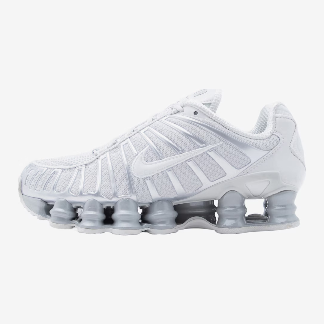 buty damskie sportowe Nike Shox Tl Photon Dust White Metalic Silver 40.5