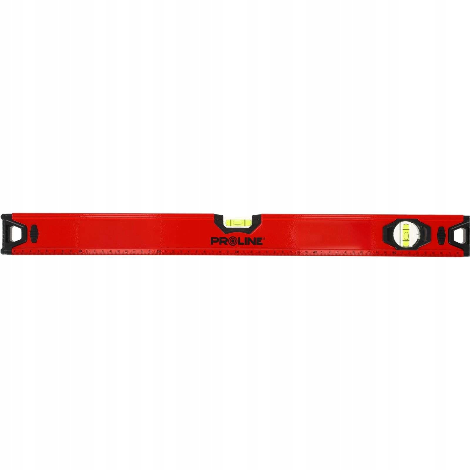 Poziomnica aluminiowa 200cm 2m 2 libelki 1mm/1m STANDARD Proline 15856 Stan opakowania oryginalne