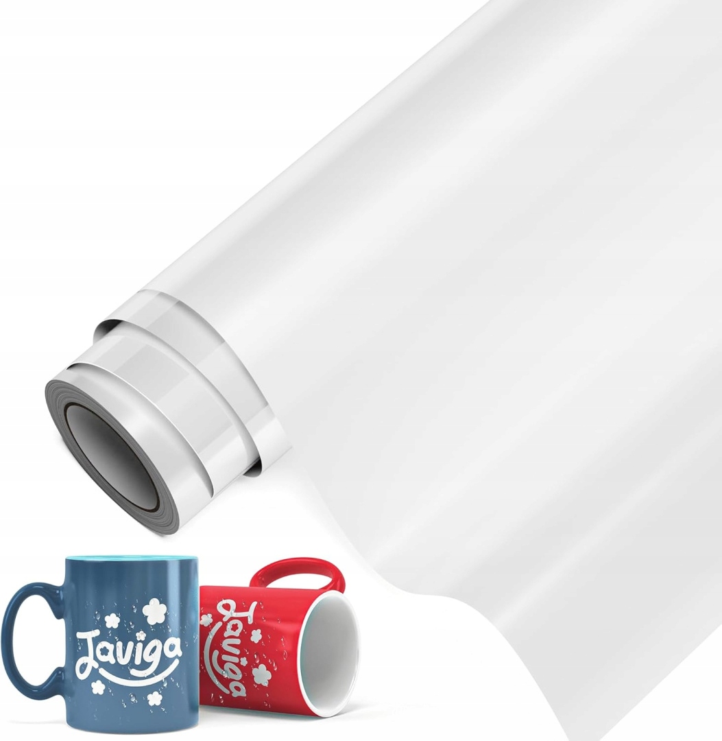 Samoprzylepna folia do plotera biała