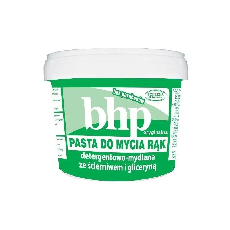 

Pollena Bhp Pasta do mycia rąk ze ścierniwem, 500g