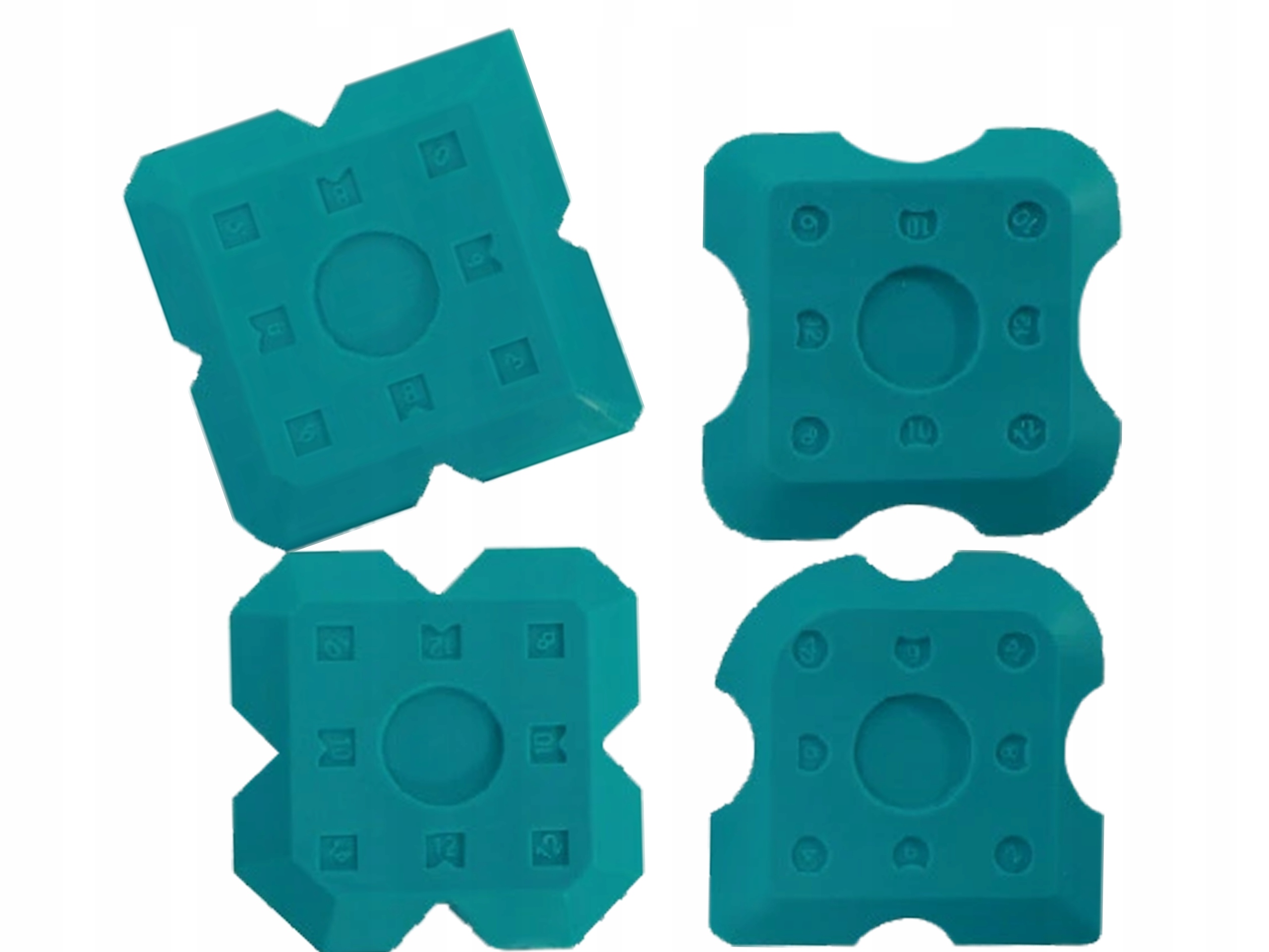 

Kostki do rozprowadzania silikonu 4 sztuki Bihui