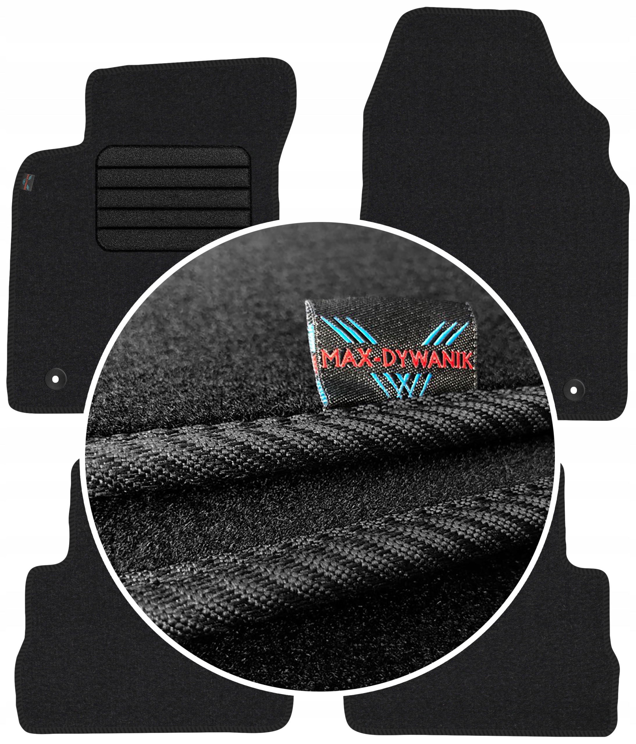 

Opel Vectra C Sd Hb 2002-2008 Wycieraczki welurowe