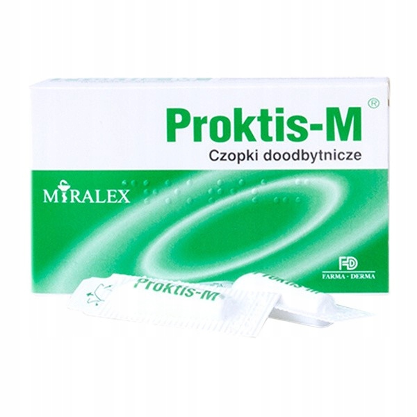 

Czopki doodbytnicze Proktis-M 10 szt.