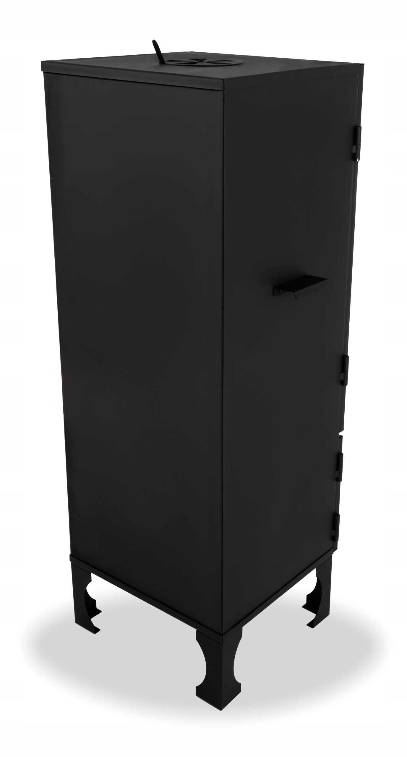 WĘDZARNIA OGRODOWA Z SZYBĄ SPAWANA WĘDZARKA METALOWA 2w1 WĘDZENIE I GRILL Stan opakowania oryginalne