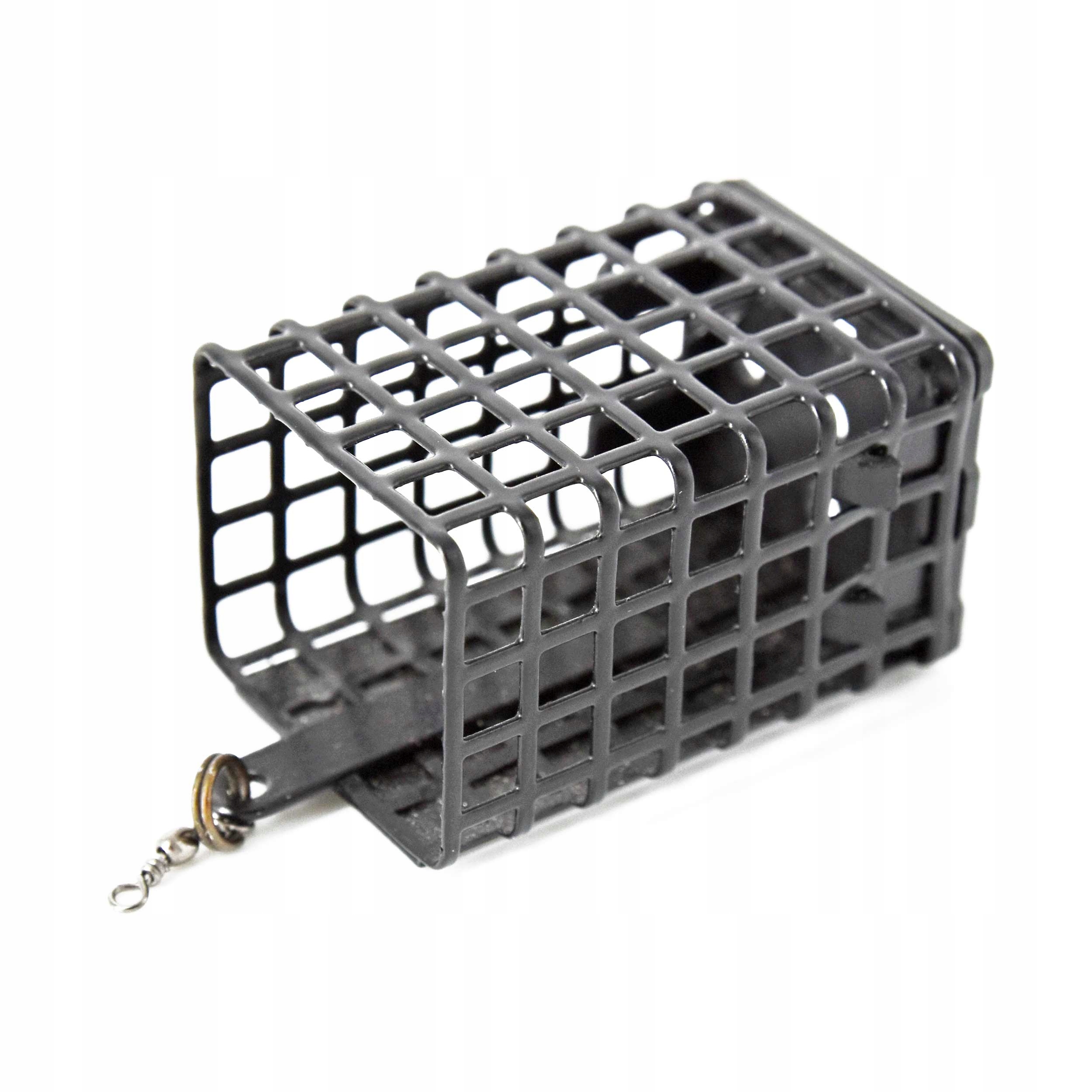 Koszyczek druciany prostokątny z dnem Wirek 25g 1szt. stabilny pojemny