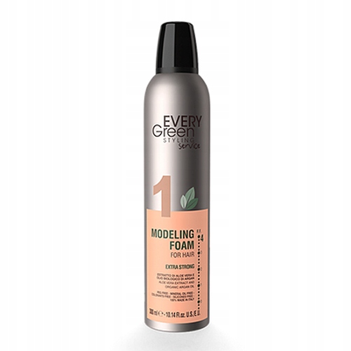 EVERY GREEN STYLING 1 MODELING FOAM EXTRA STRONG PIANKA DO WŁOSÓW 300ML