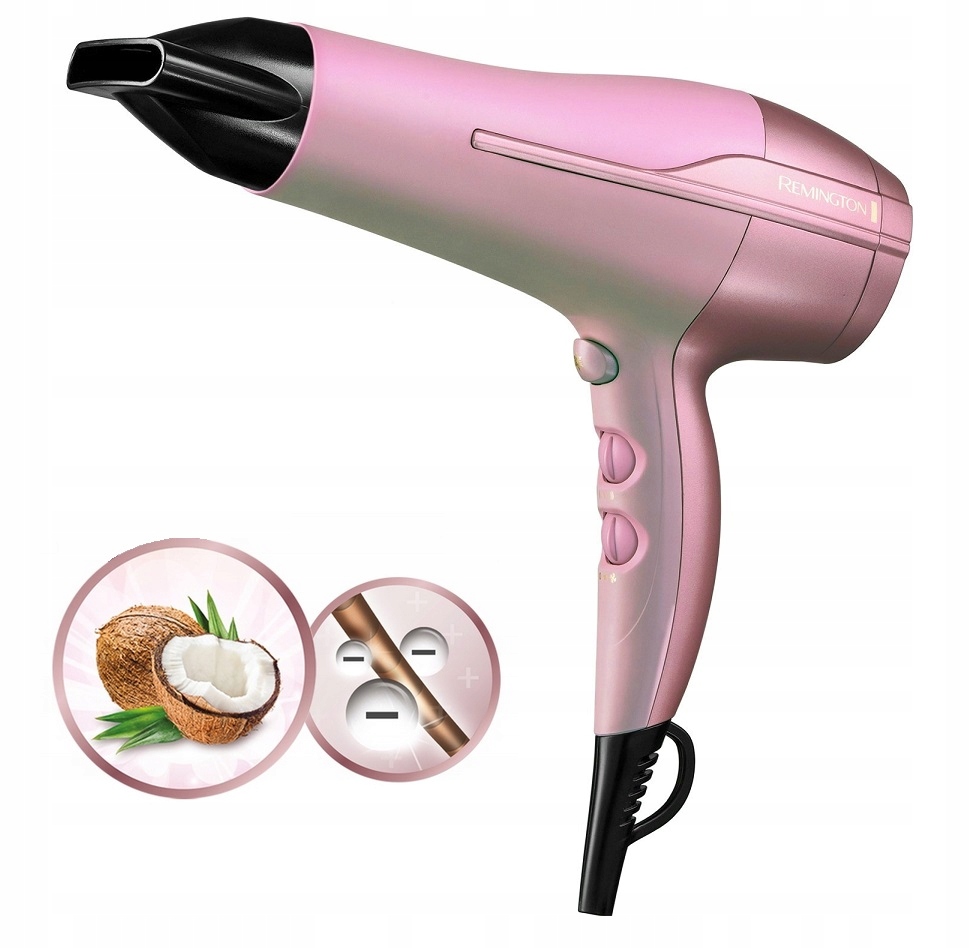 Mocna Suszarka Do Włosów Zimny Nawiew Regulacja Pro Remington D5901