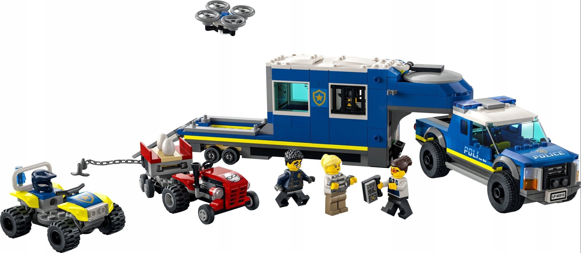 LEGO City Mobilne centrum dowodzenia policji 60315 Bohater brak