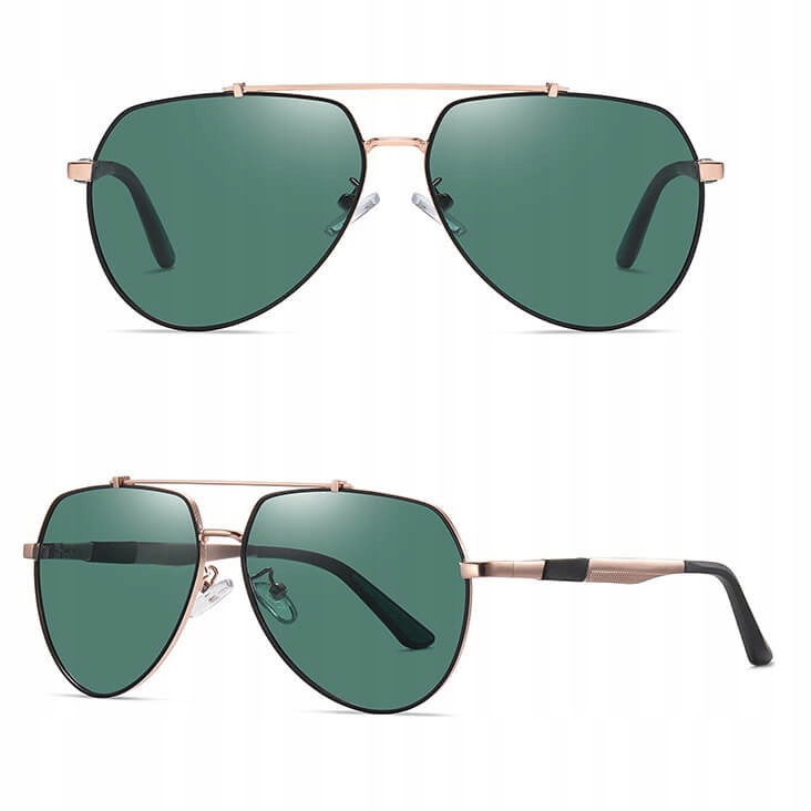 Pánské Polarizační sluneční brýle Hd Pilotky Teleskop Bonus