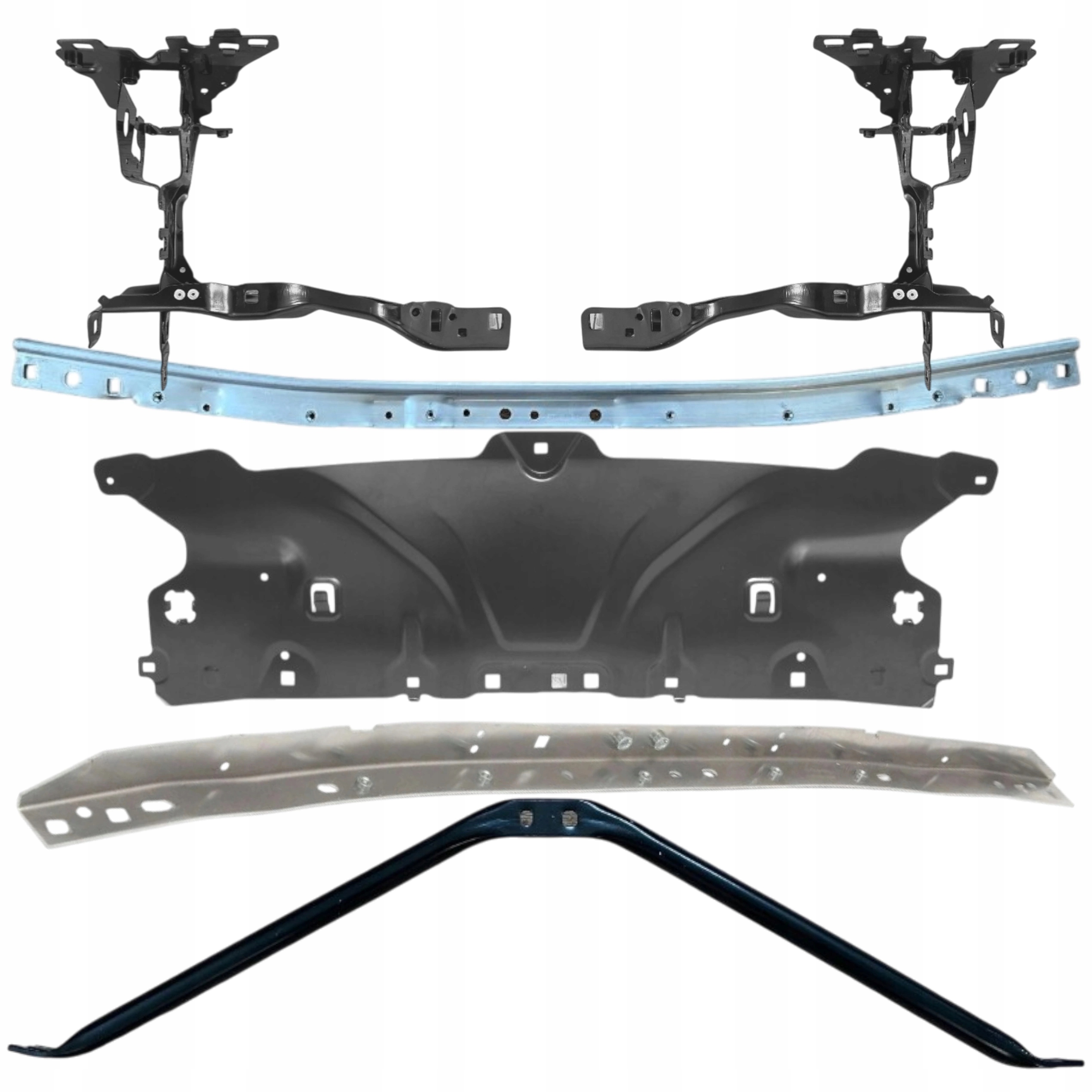 Bmw 5 G30 G31 2017+ sada Vyztužení Držáků Předního Pásu V Lišta