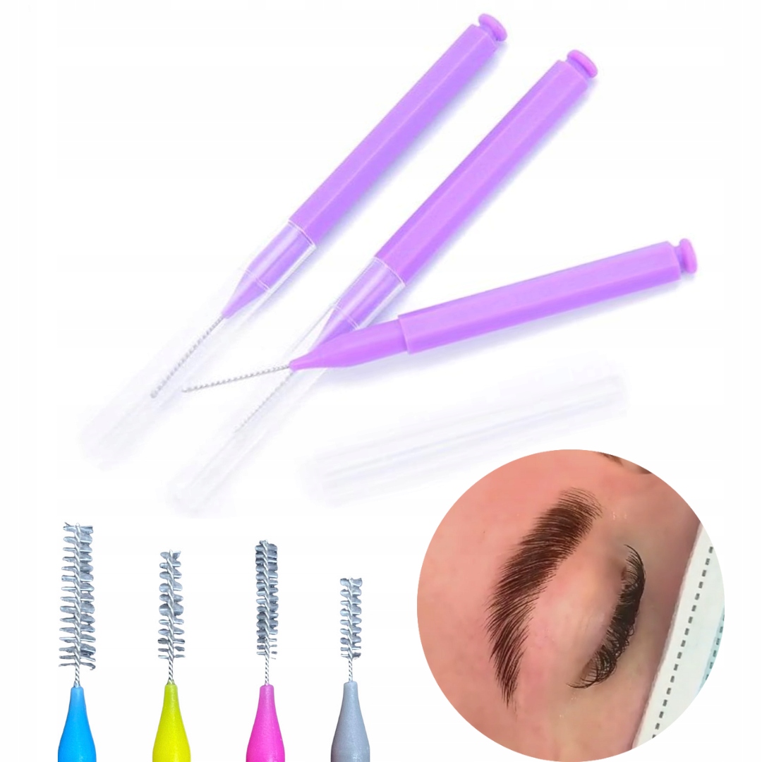 

4X Nano Szczoteczki Do Laminacji Brwi Szczoteczka
