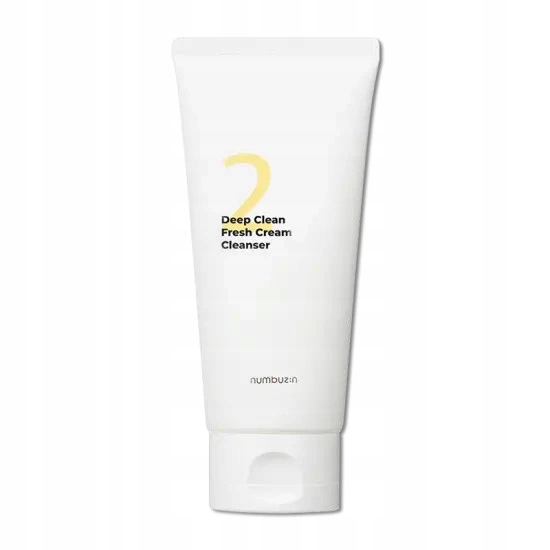 numbuzin No.2 Deep Clean Fresh Cream Cleanser pěna na mytí obličeje 120 ml