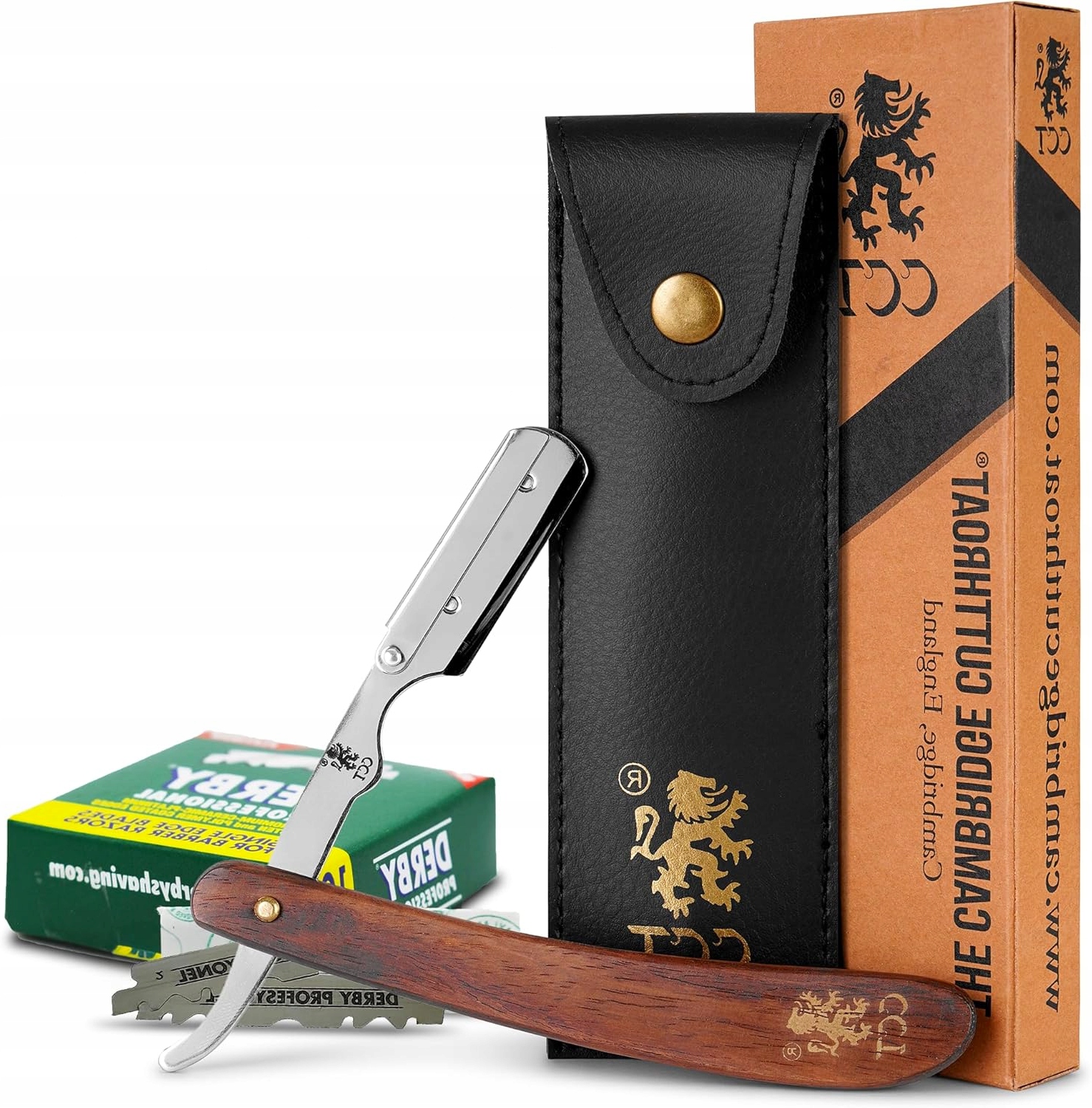 Profesionální Sada Holicích Strojků Z Missanda Dřeva S Jedním Ostřím