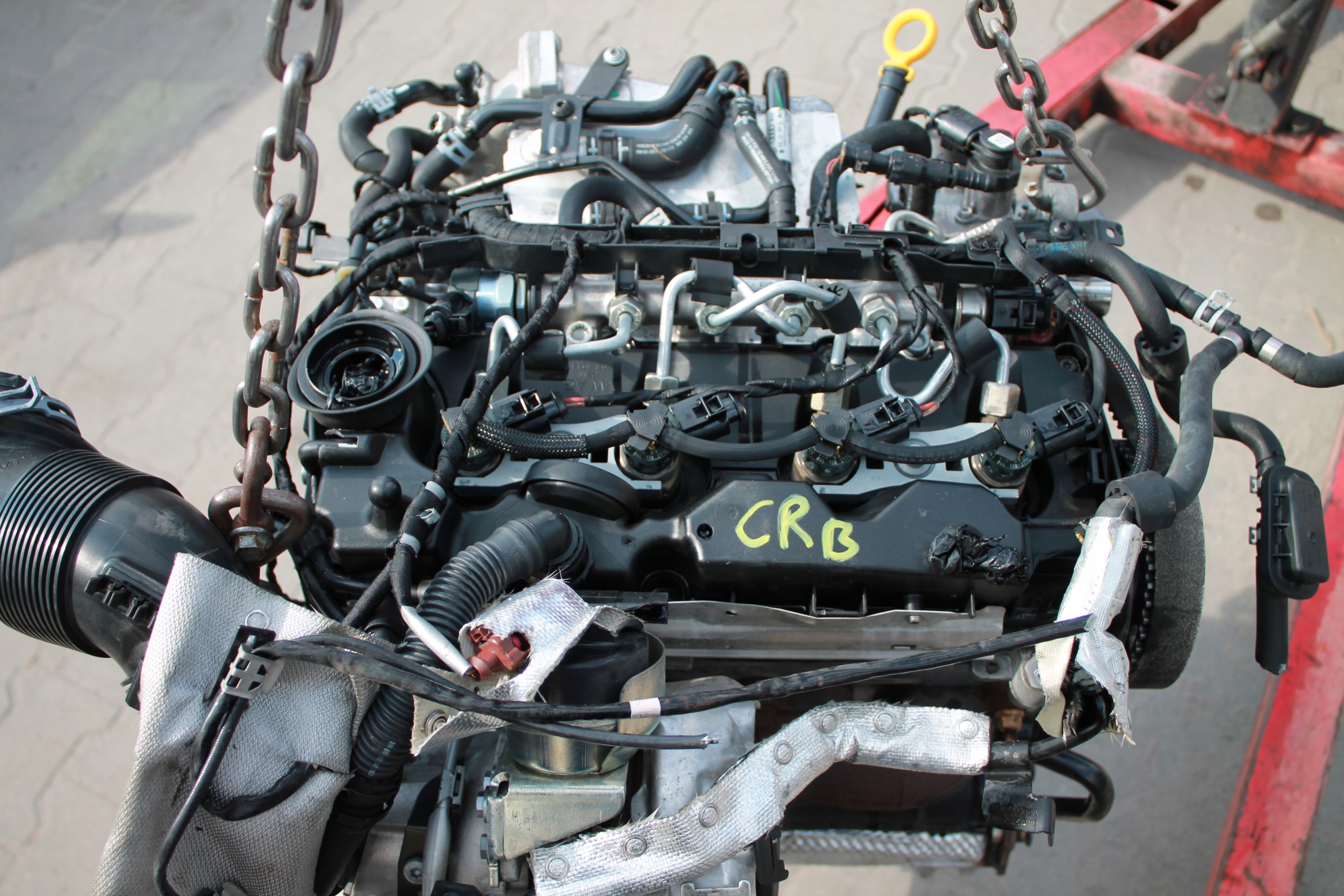 engine complete VW SKODA 2,0 TDI CRB 90 TYSKM