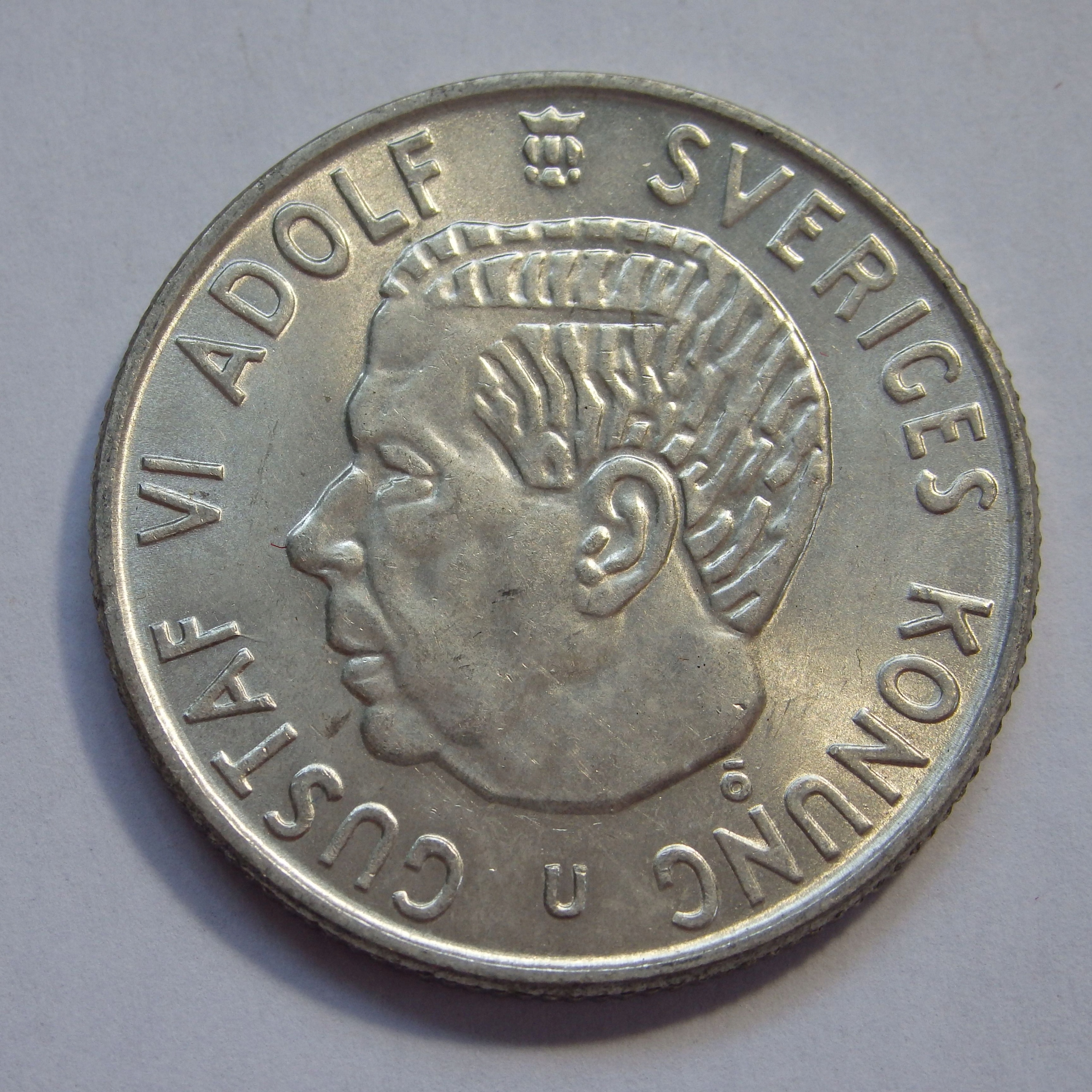 2 Korony, Szwecja, 1965r. Ag M2417
