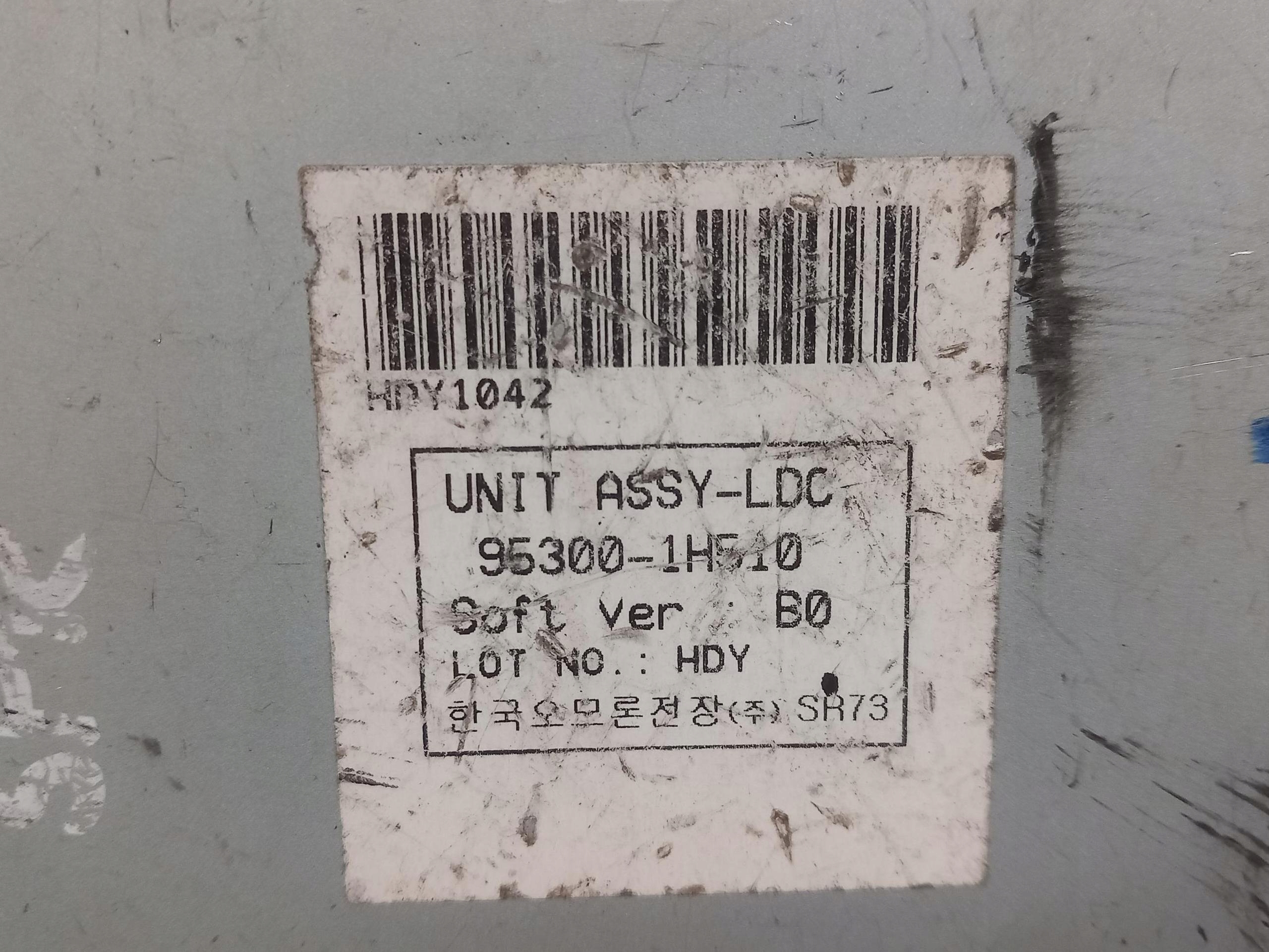 Centralina modulo UNIT ASSY - LDC KIA CEED e LIFT 95300-1H510 09-12