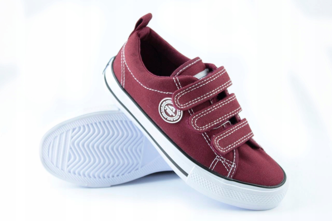 

American LH38 Dziecięce Trampki Na Rzepy R.32