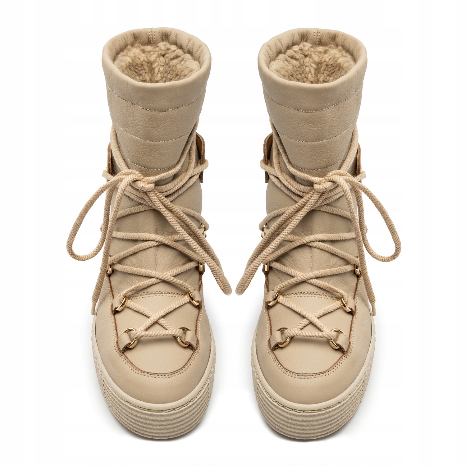 Śniegowce R.Polański 1576 - Beżowy Lico Rozmiar 39