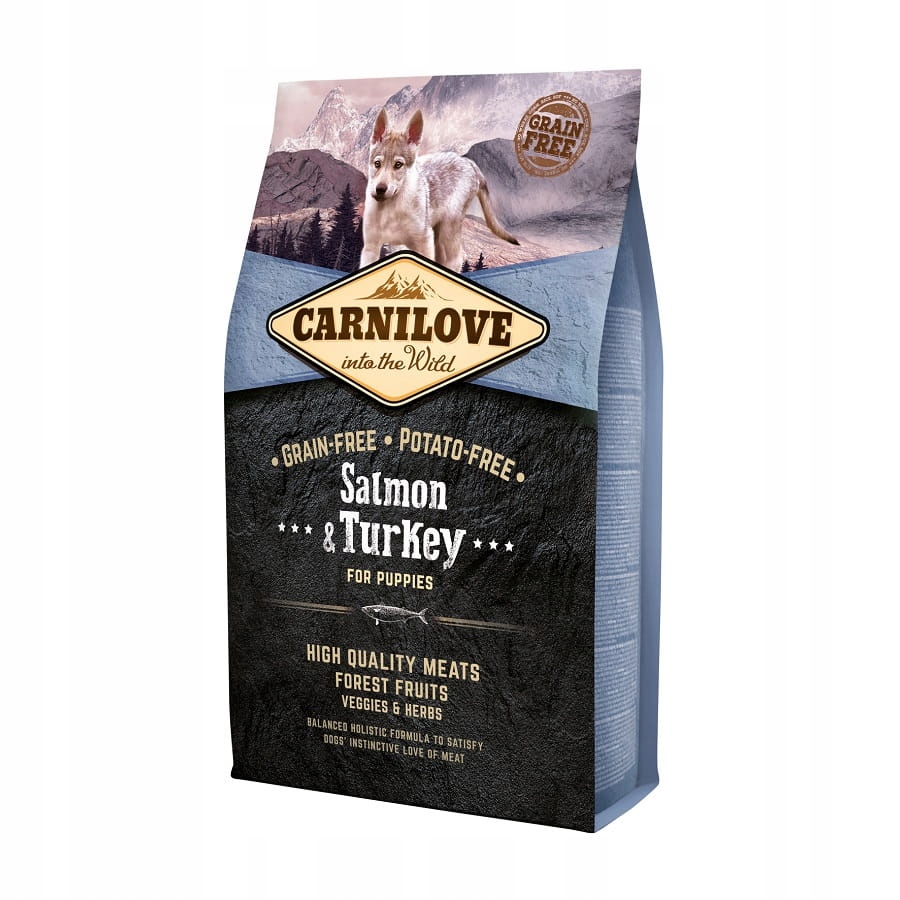Levně Carnilove Dog Puppy Salmon & Krůta Losos & Turkey 4kg
