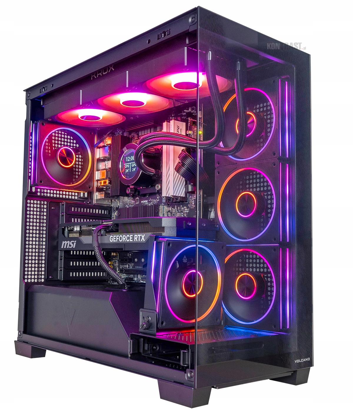 Stellar Gaming Pro Ryzen 7 9800X3D SSD2TB 32GB RTX5080 WIN11 Woda