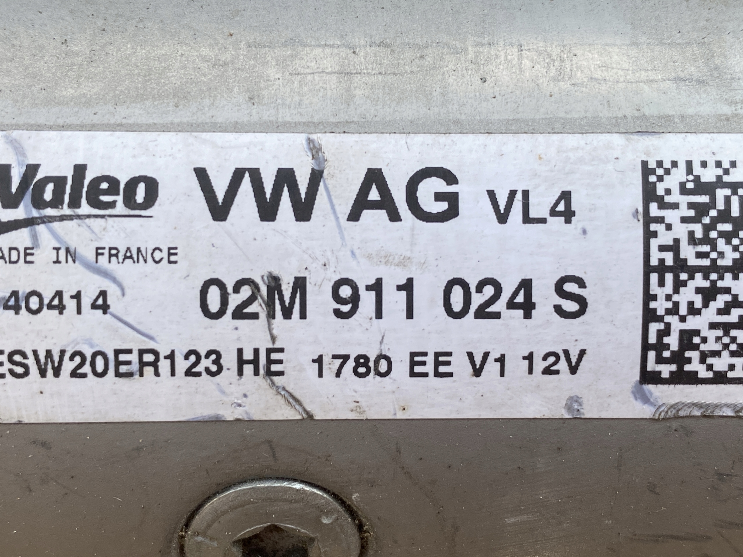 VW AUDI SKODA starter 02M911024S