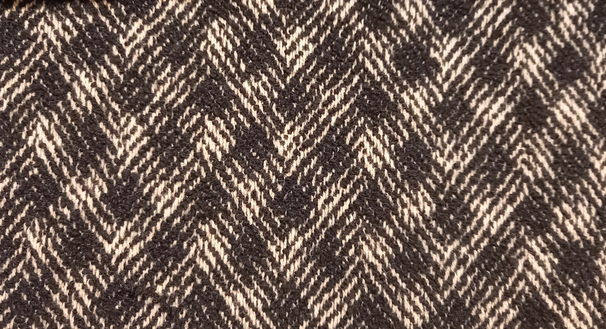 Látka plášťová vlna na kabát šířka 155 cm mřížka kupón 1,3 m