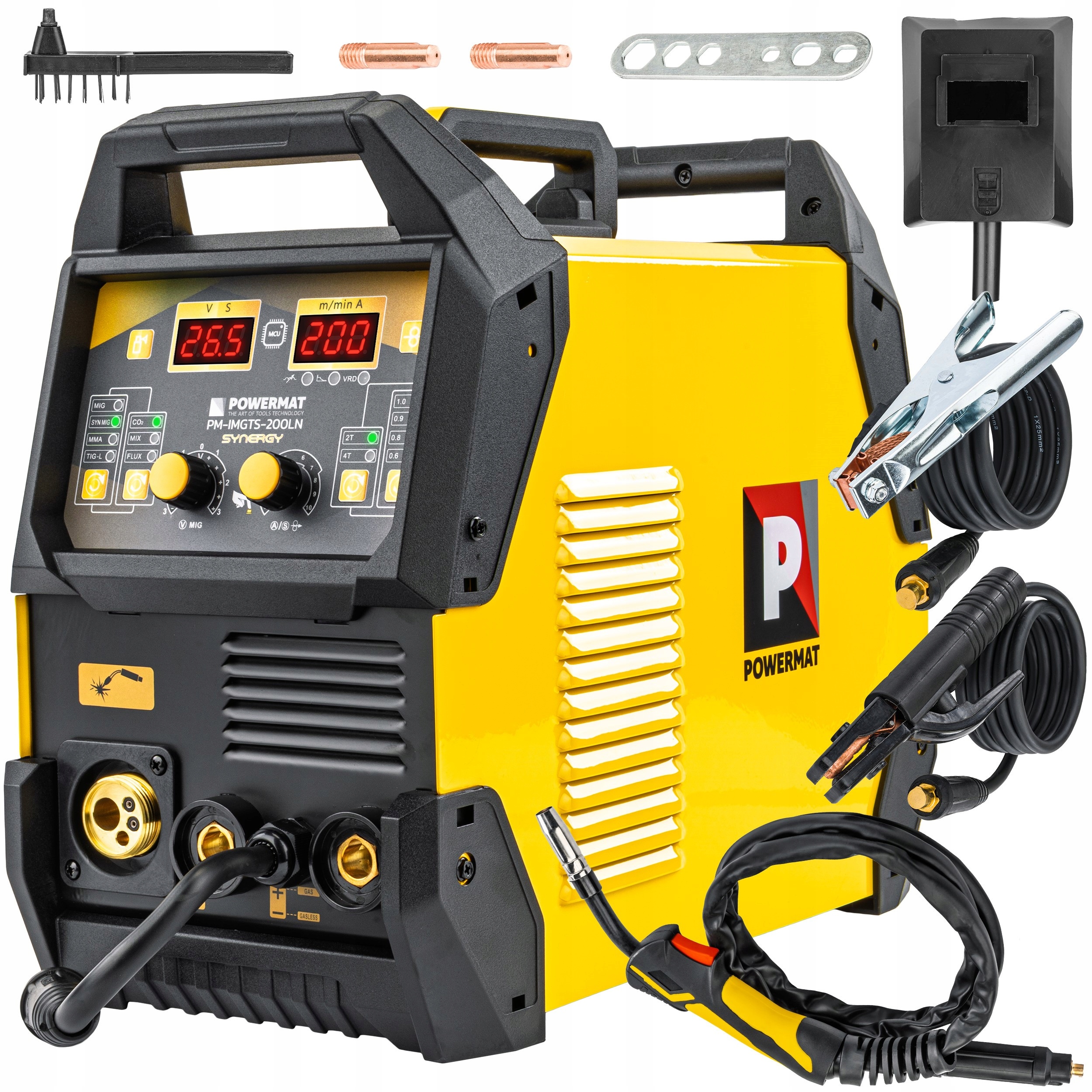 Migomat Synergia Spawarka Inwerterowa Mig Mag Mma Tig Lift Flux Półautomat