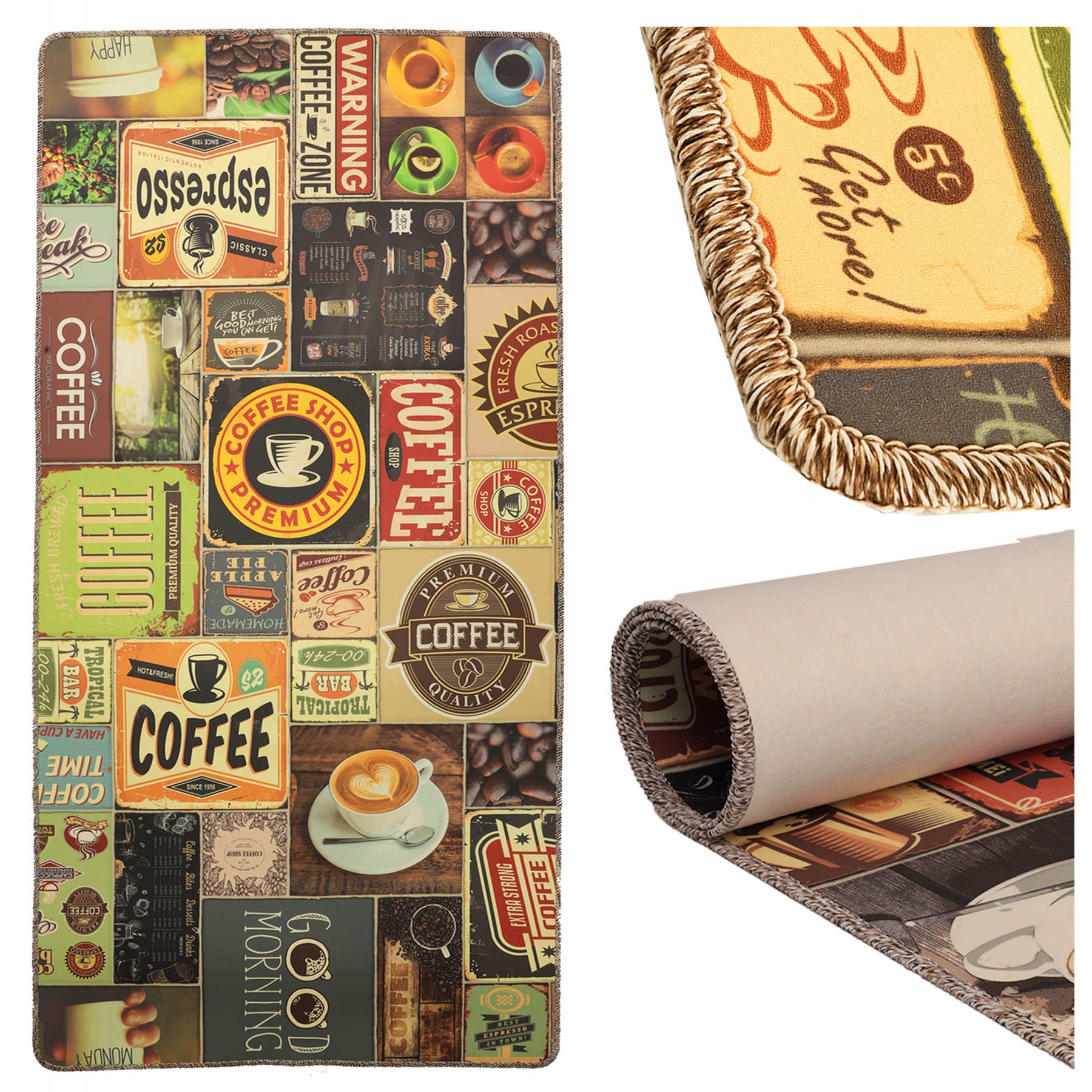 Koberec do kuchyně Podlahová rohož do kuchyně Koberec Vinylový Pvc 180 x 100 cm