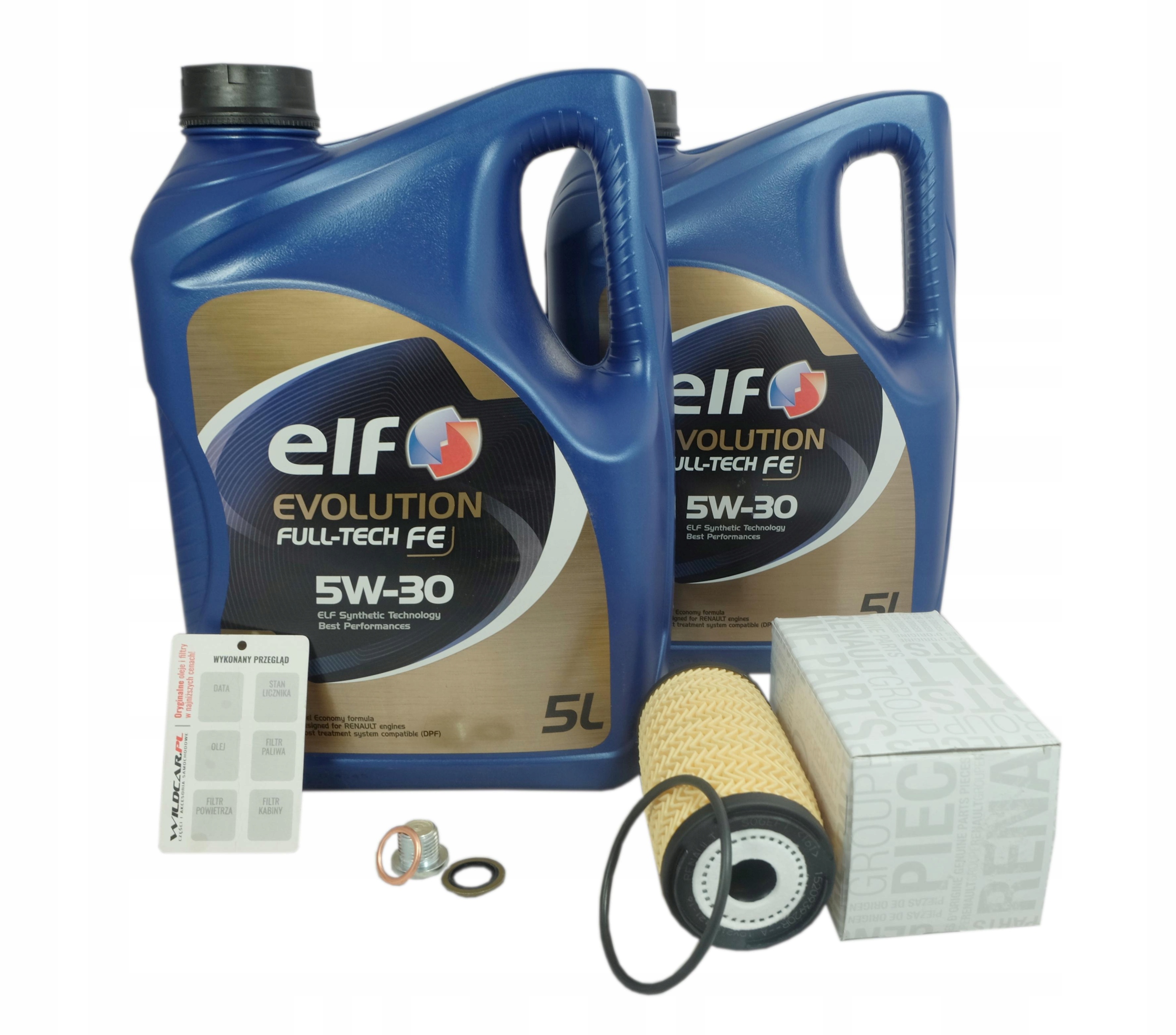Filtr + Olej 5W30 Nissan Interstar, NV400 2.3 dci