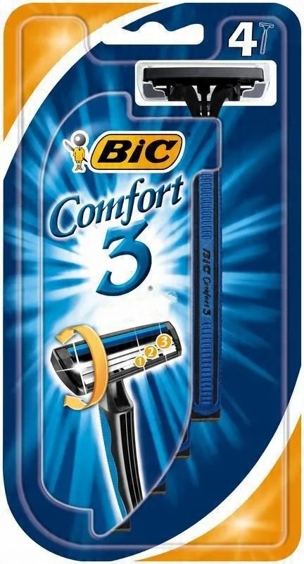 

Bic Comfort 3 Maszynka do golenia jednorazowa 4szt