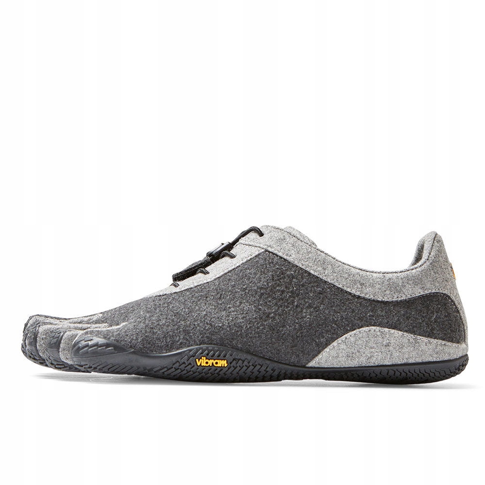 Pánské barefootové boty eco z vlny s prsty Kso Eco Wool 40 šedé