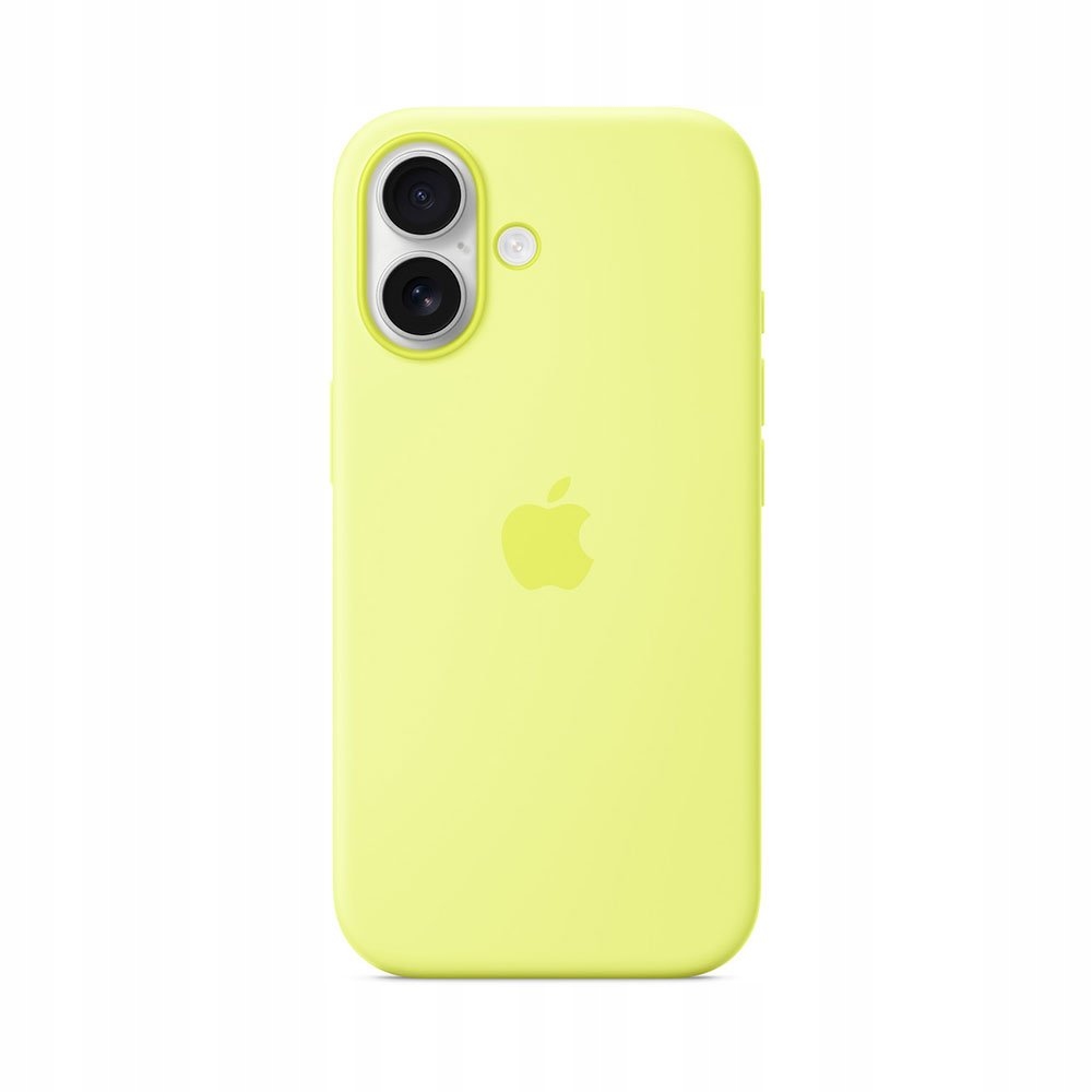 iPhone 17 Silicone Case with MagSafe Neon Yellow MGEV4ZM/A