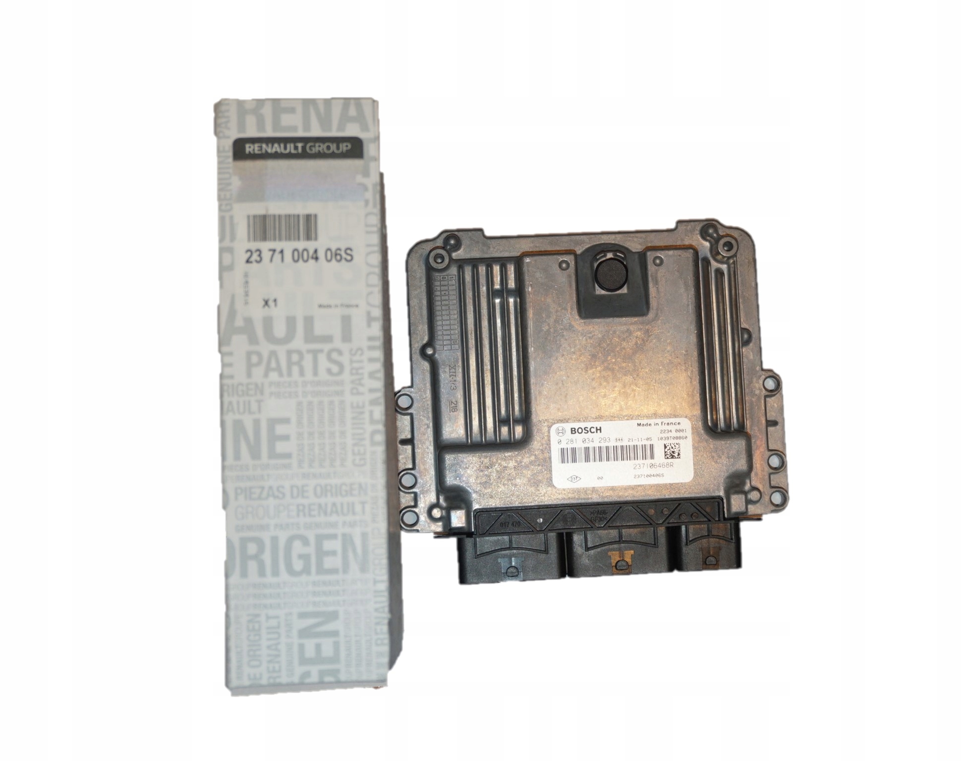 KOMPUTER SILNIKA RENAULT DACIA NISSAN DCI 237100406S 0281034293 Ory opakowa