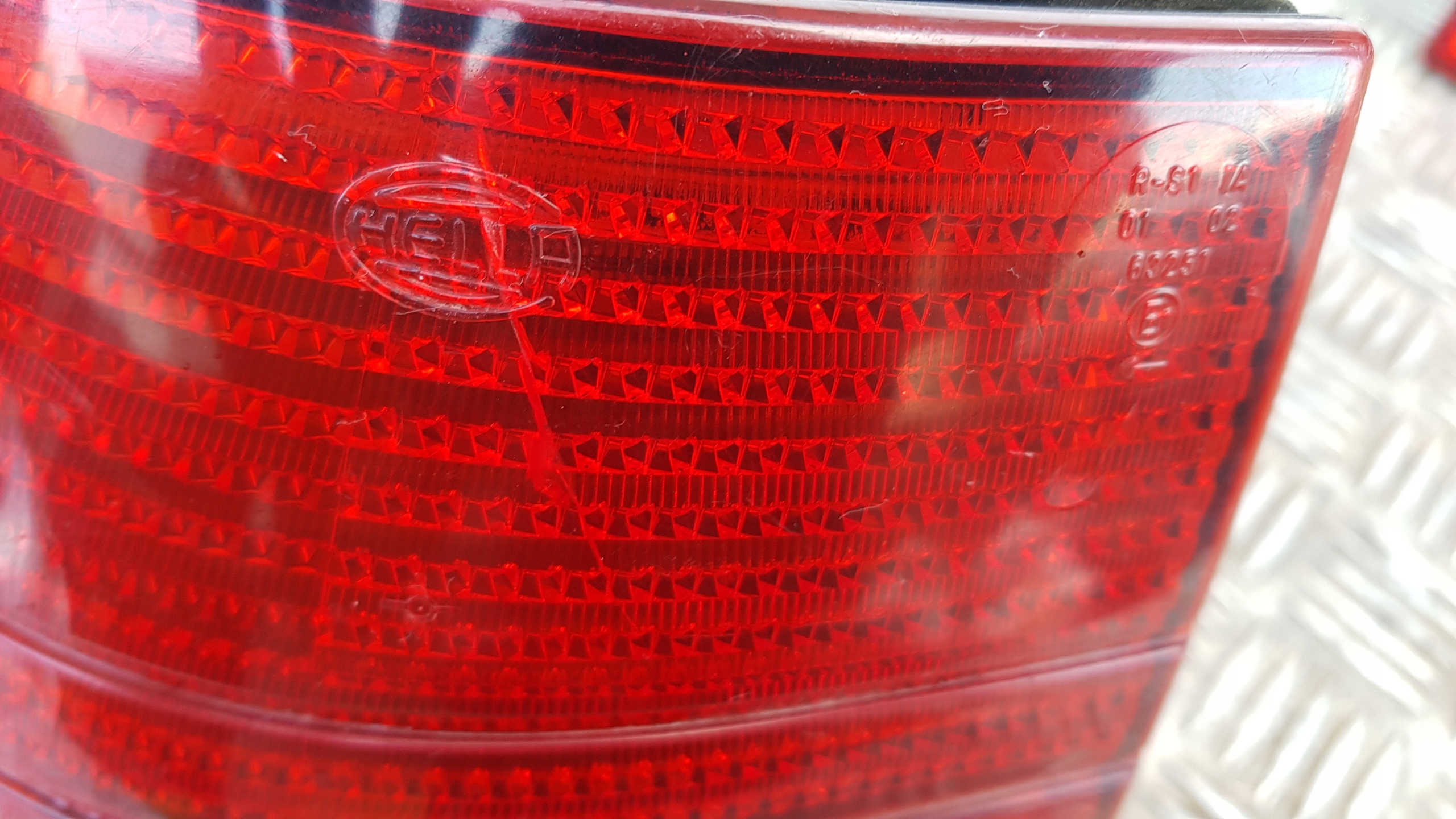 SEAT TOLEDO and light right rear part NAROZNA