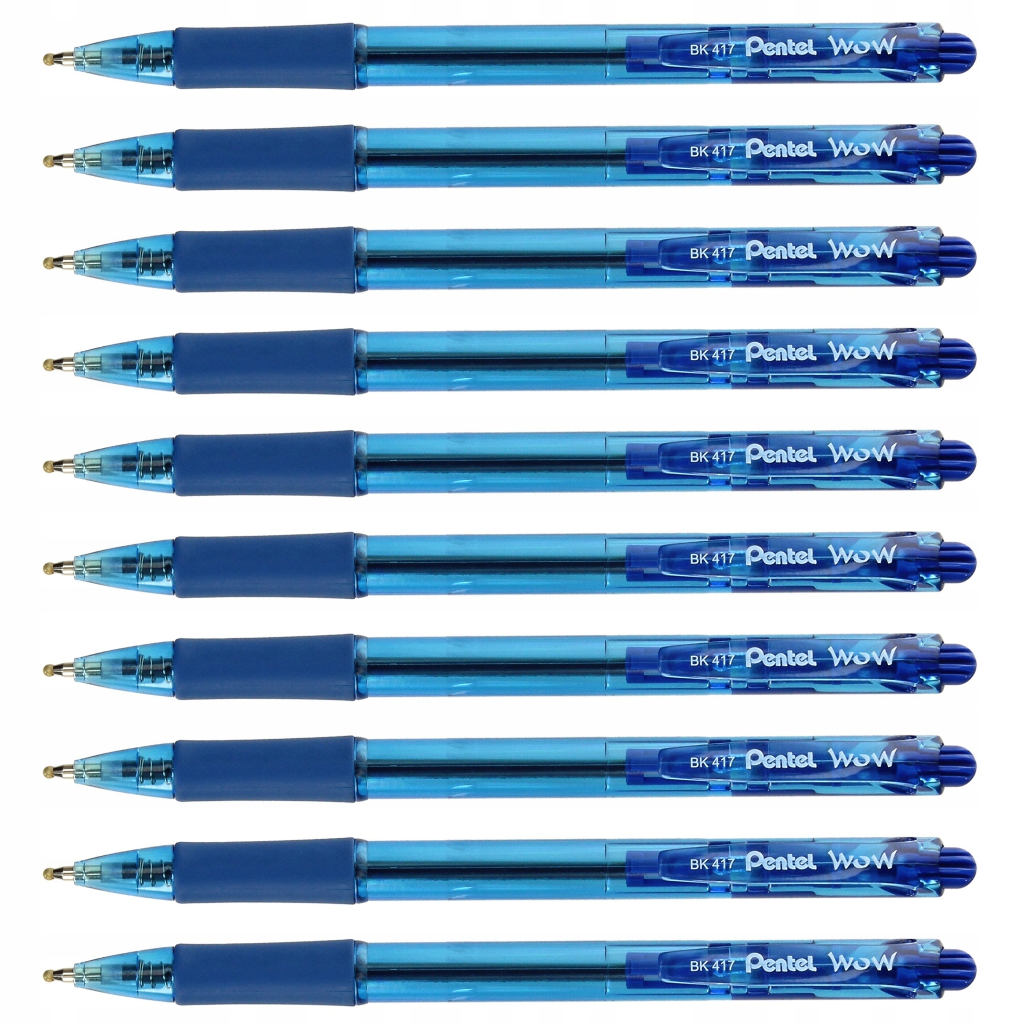 

Długopis automatyczny niebieski Pentel BK417-10szt