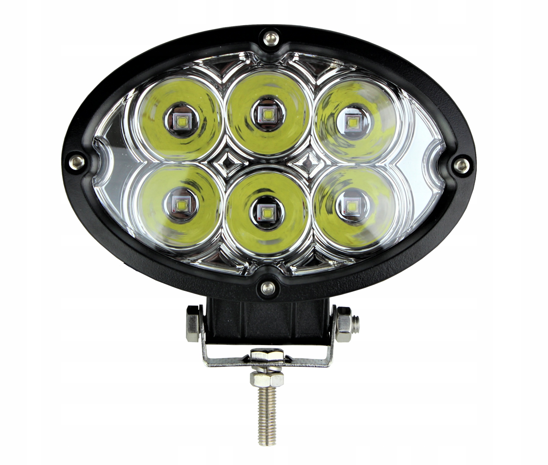 

Lampa Robocza 6 Led 60W Owalna 12-24V Gruba Mocna