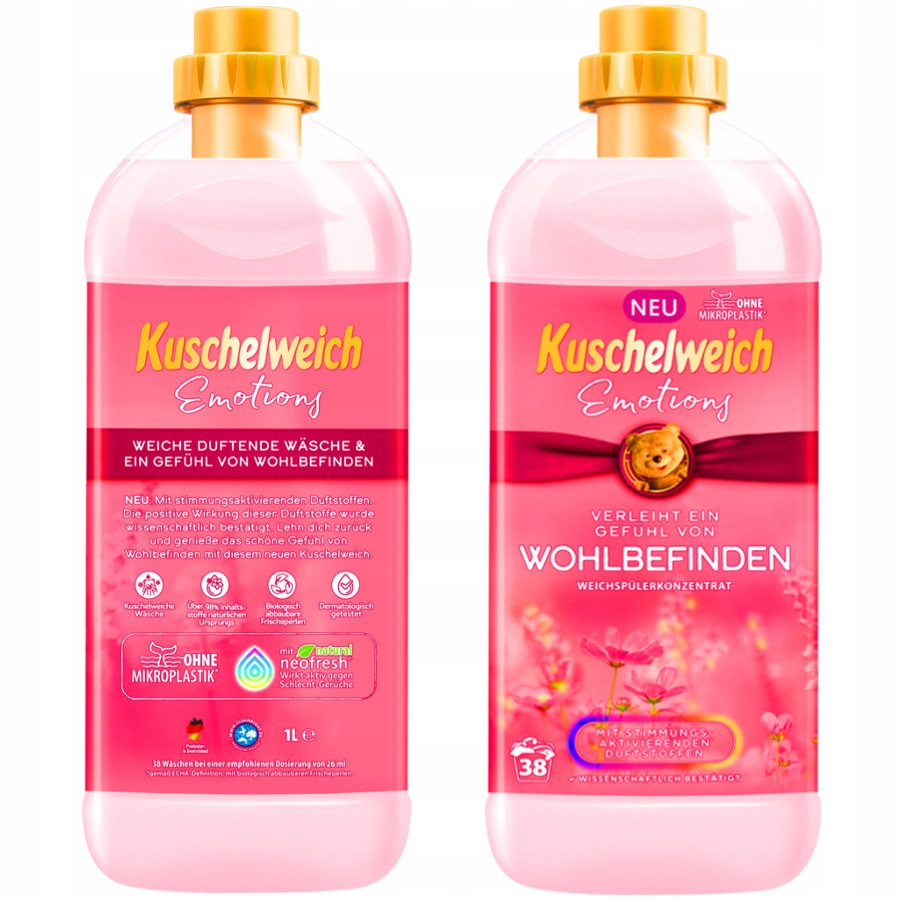 

Kuschelweich Płyn do płukania Emotion Wohlbefinden